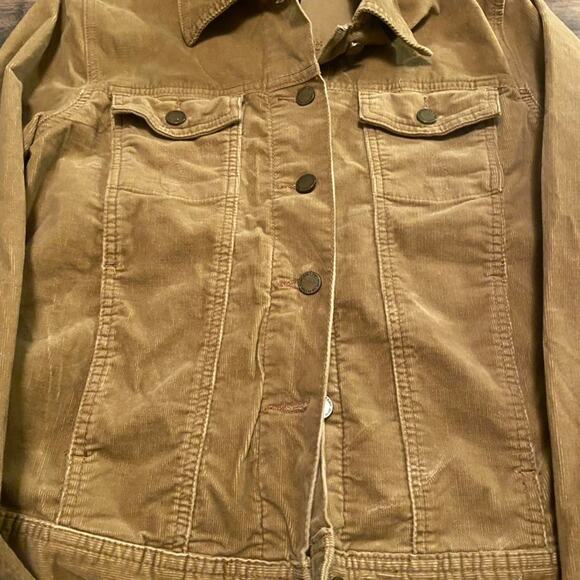 women's Calvin Klein corduroy jean jacket - Picture 2 of 7